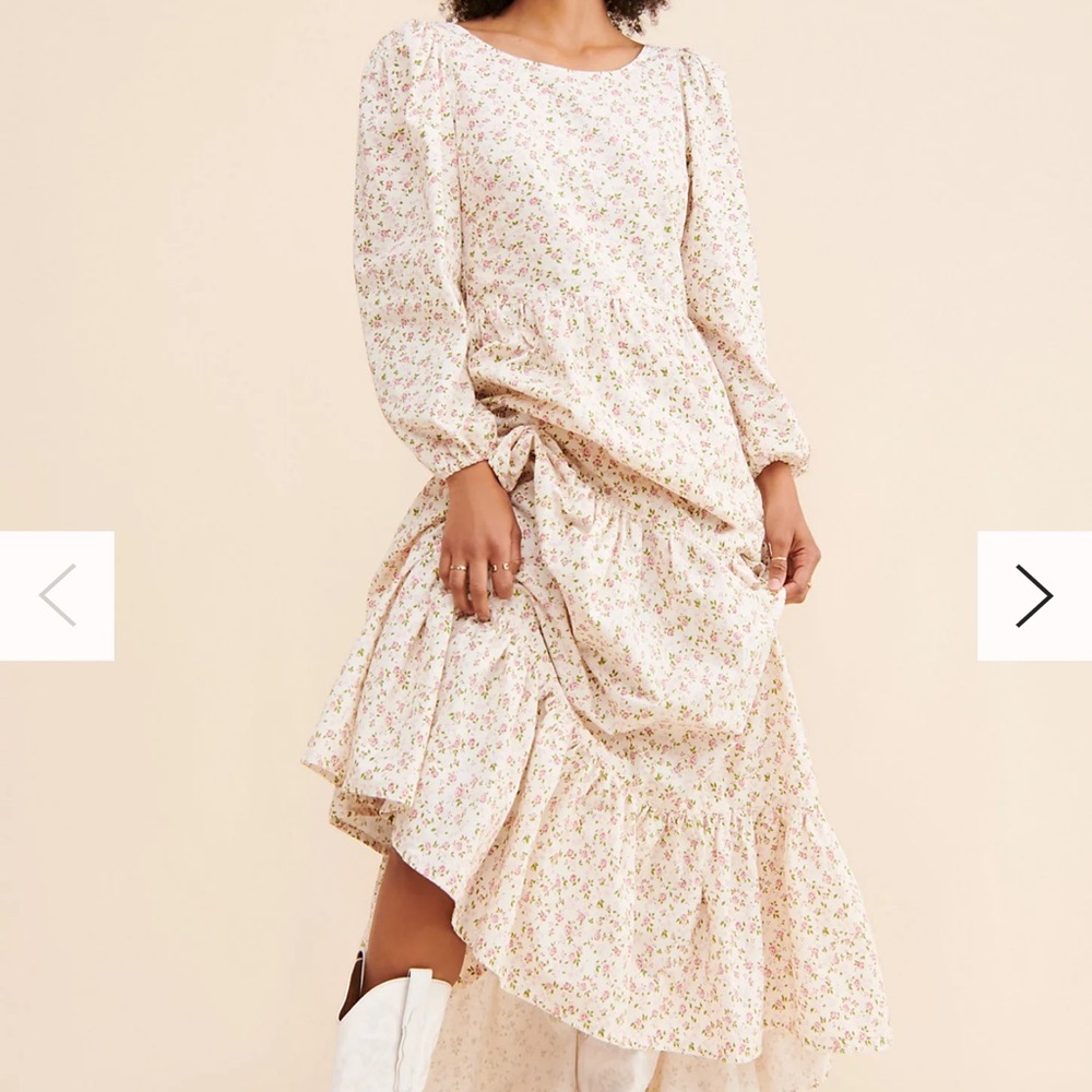 NWOT Boyish August Tiered Maxi Dress - Free People